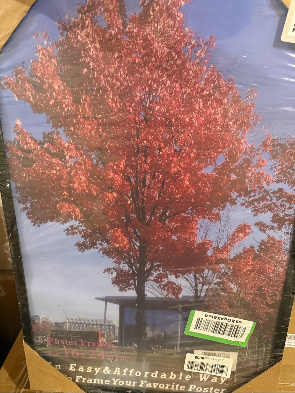 16x24 black poster frame